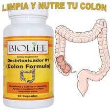 DESINTOXICADOR PARA EL COLON, 100% NATURAL, ESTREÑIMIENTO, HEMORROIDES ETC