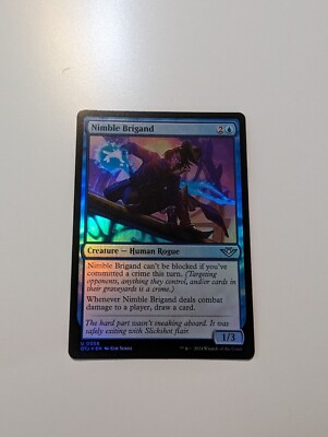 MTG - Nimble Brigand (Foil) - Outlaws of Thunder Junction NM/M Condition