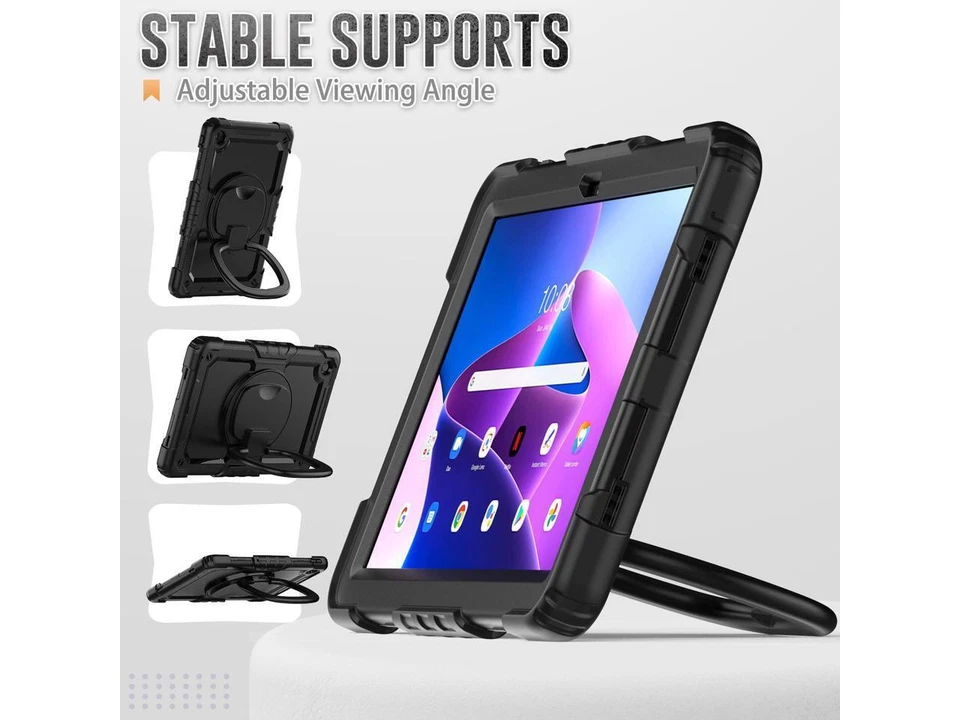 Case for Lenovo Tab M10 Plus FHD 3rd Gen 10.6 10.3 M10 HD 2nd Gen M9 M8 4th Gen - Image 2 of 4