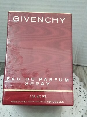 VTG 70'S Givenchy L Interdit Eau De Parfum Spray 2.oz (box no barcode) sealed