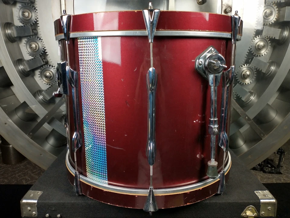 Басовый барабан Premier 16x22 дюйма сделано в Англии темно-бордовый - Изображение 3 из 4