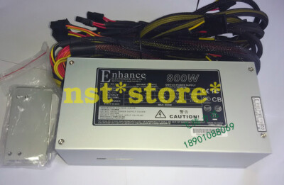 Enhance ENH-2180 2U Servergehäuse Netzteil Nennleistung 800W