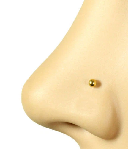 Nose pin deals gold online