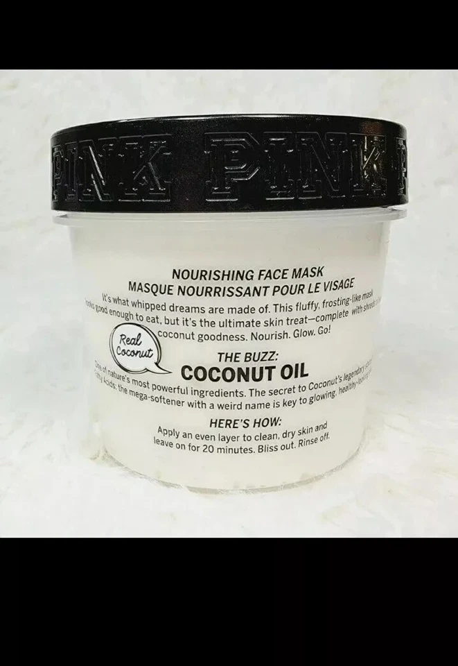 Victoria's Secret PINK COCO WHIP NUTRITIVA Mascarilla ACEITE DE COCO 6.5 OZ NUEVO Foto 2 de 4