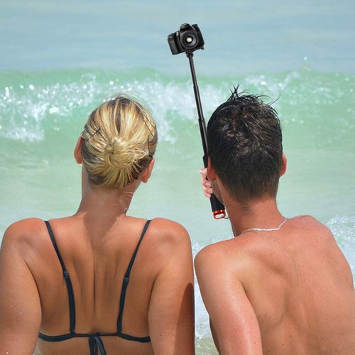 Sports Camera Extension Rod Travel Extendable Selfie Stick Action - 第 2/11 張圖片