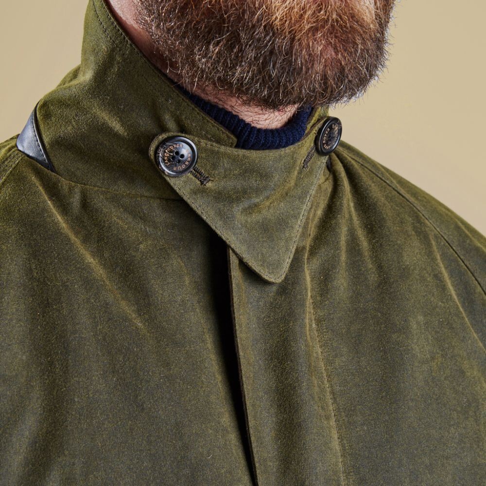 MEN'S BARBOUR LAND ROVER DRIVER WAX JACKET - RRP £549 - BNWT image 3