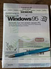 Windows 95 con USB, versione completa OEM tedesco con fattura IVA a tuo nome.