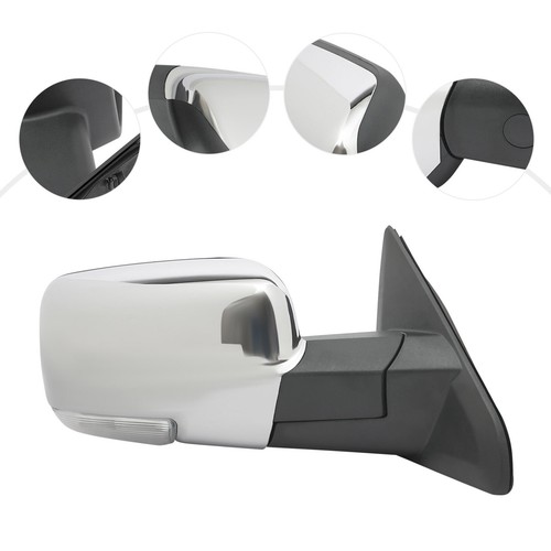 Rear View Mirror Passenger Right Side Mirror Fit For 2013-2019 Dodge Ram 1500 - Picture 7 of 18