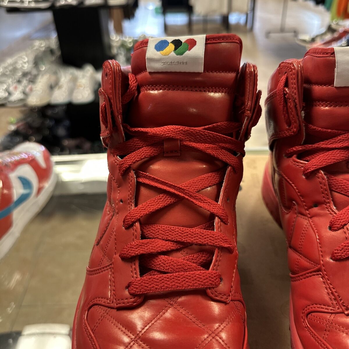 Size 10.5 - Nike Dunk Supreme High Red for sale online | eBay Size 10.5 - Nike Dunk Supreme High Red for sale online | eBay