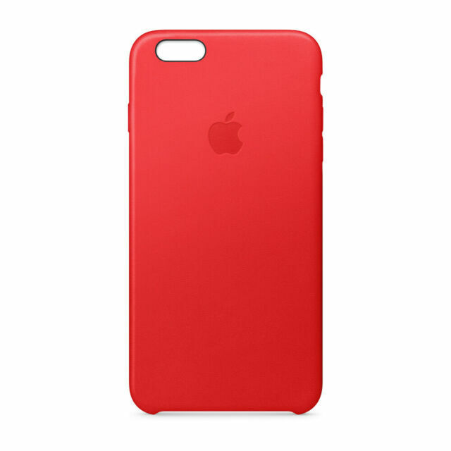 Apple Mkxg2zm A Iphone 6s Plus Leather Case Red For Sale Online Ebay