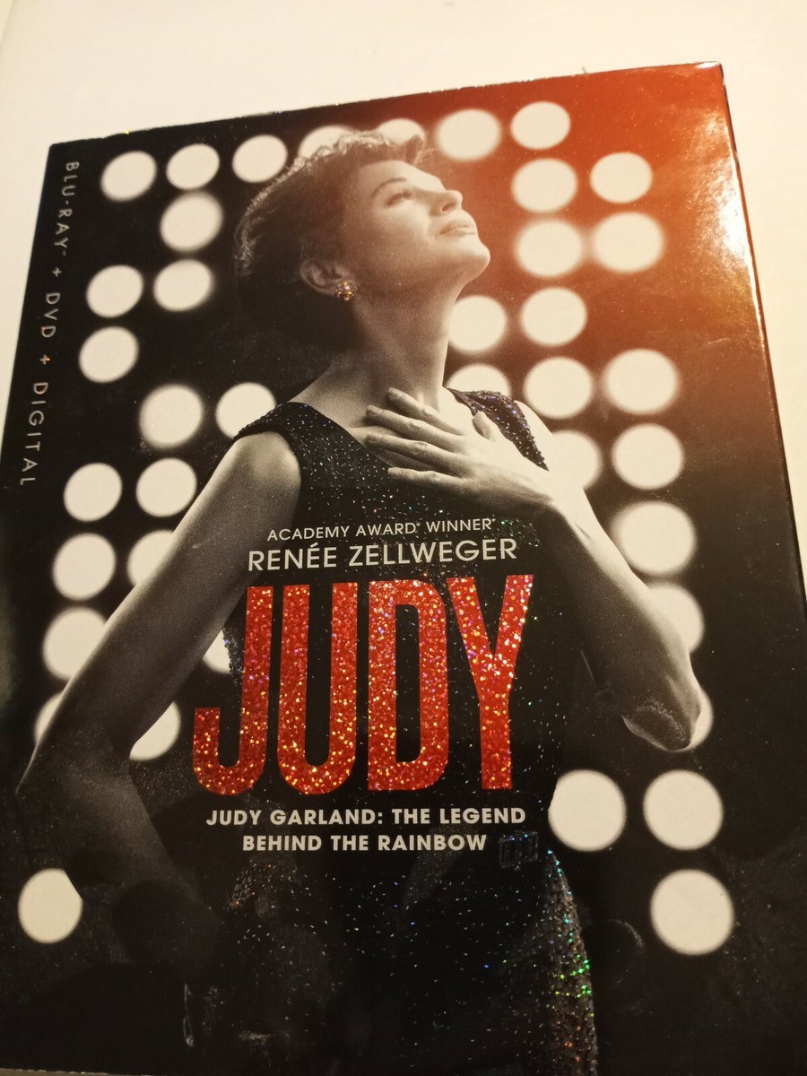 NEW! Judy [2019] Blu-ray+DVD+Slipcover Renee Zellweger as
