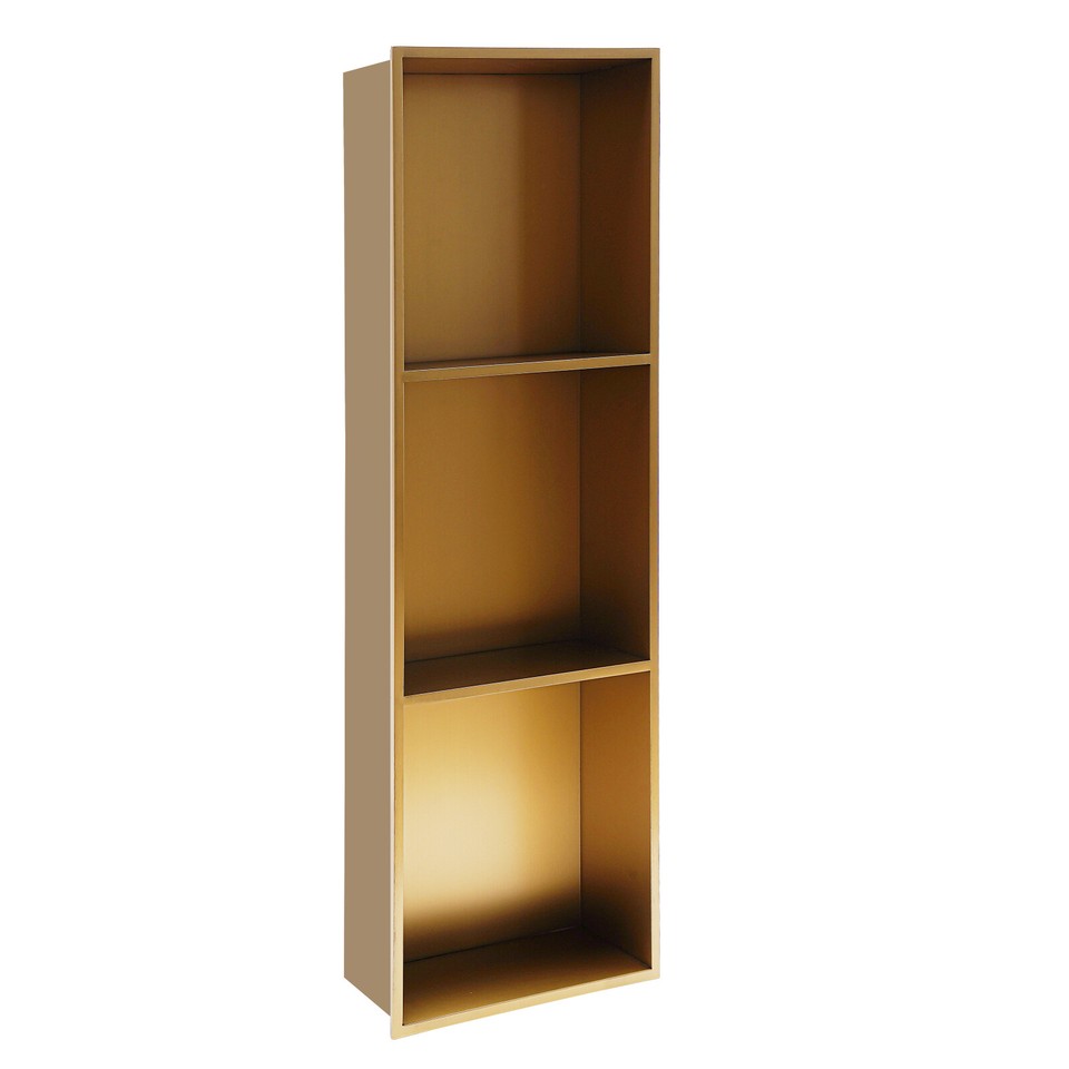 3 Tiers Recessed Bathroom Shower Shelf Shower Wall Niche Shower Storage ...