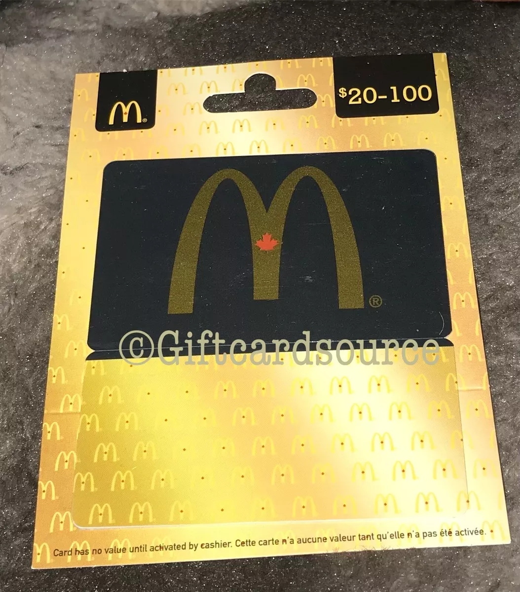 McDonald's Gift Card