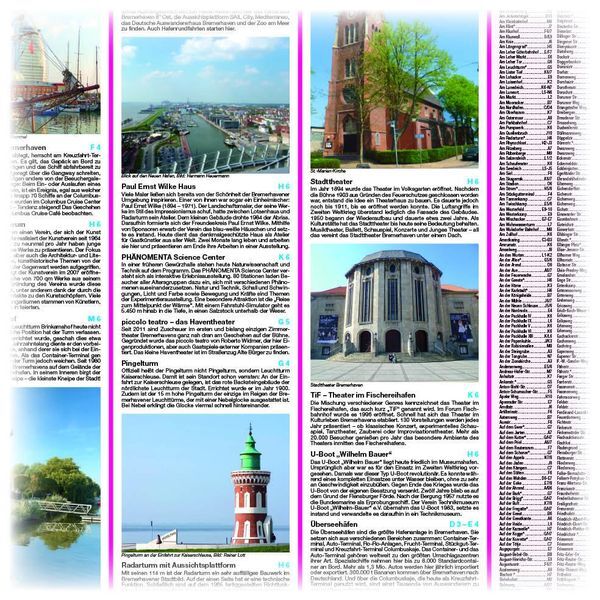 Thumbnail - Bremerhaven. Stadtplan 1 : 16 000