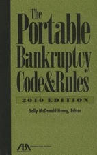 Portable Bankruptcy Code & Rules: 2010, Henry, Sally M., Good Book