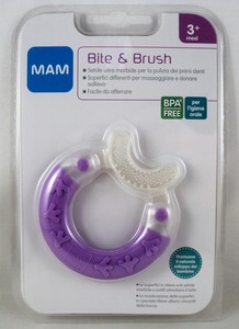 MAM Bite & Brush Dentaruolo E Spazzolino | Per Bambini 3+ Mesi | Setole Ultra Morbide | Senza BPA/BPS - Foto 10