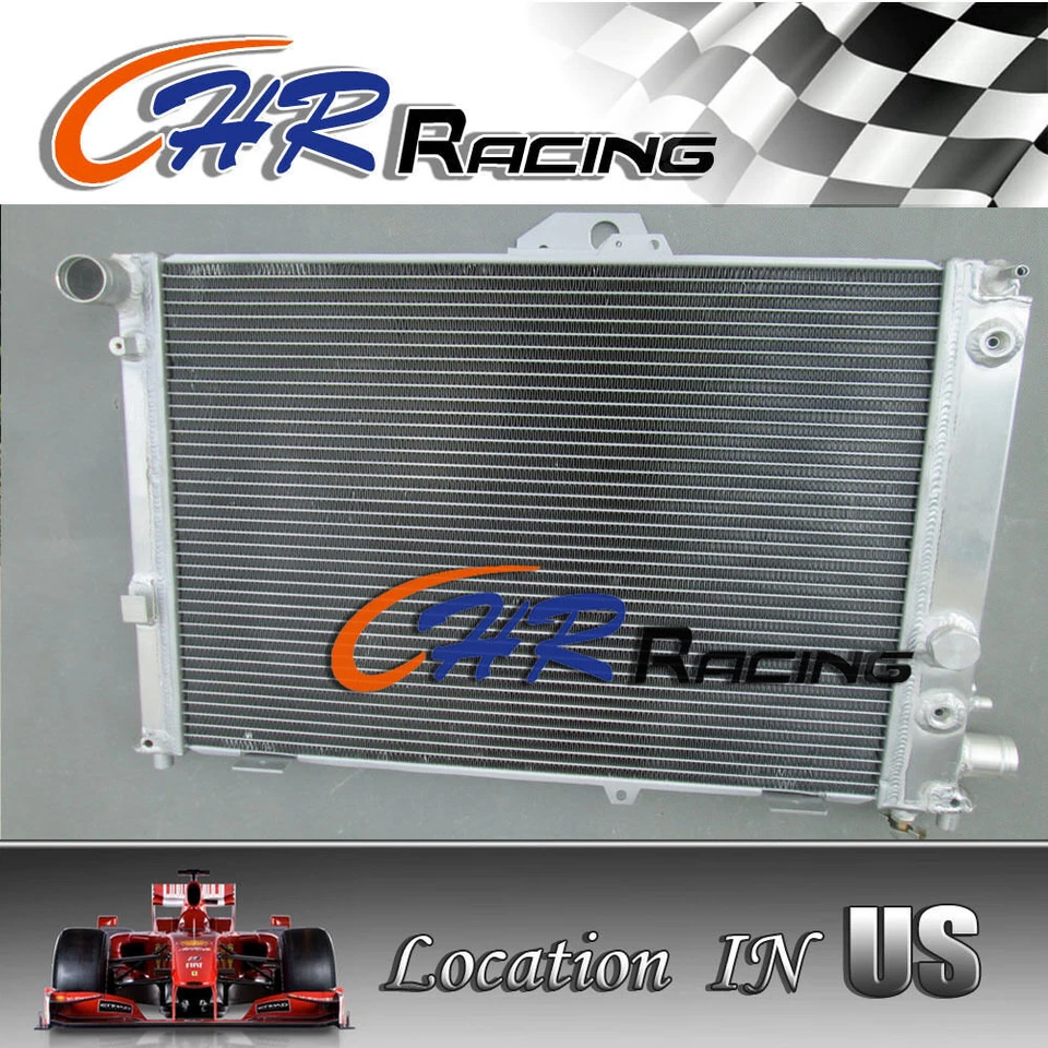 Radiador de alumínio + ventilador 1991-1998 91 92 93 94 95 96 97 para SAAB 9000 2.3 TURBO NOVO NA CAIXA - Imagem 4 de 4