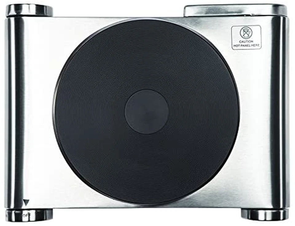 Nesco SB-01 Stainless Steel Electric Burner, 1500-Watt, Silver - Imagem 3 de 4