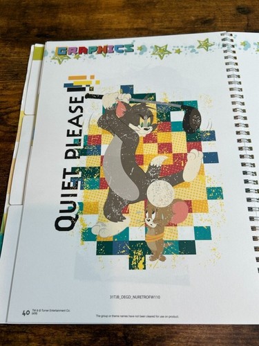 Tom and Jerry Licenziatario Guida Stile Cartoni Animati Animazione RARA con CD Colori Pastello - Foto 13 di 18