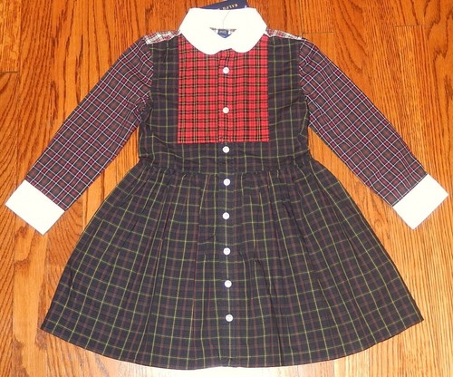 POLO RALPH LAUREN AUTHENTIC TODDLERS GIRLS BRAND NEW ORIGINAL DRESS Size 2T, NWT - Picture 5 of 6