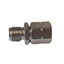 Precision 2.4mm Male To 2.92mm Female Adapter RF MicroWave mmWave DC-40GHz 1pack