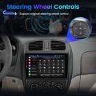 9" Für Mazda 323 1998-2004 Android 15.0 Autoradio Navi CarPlay DAB+ SWC 4GB+64GB