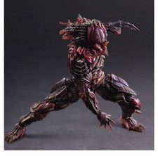 Figura de acción Play Arts Alien VS Predator Scar Predator coleccionable en stock NUEVO