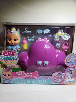 Cry Babies Magic Tears Dress Me Up Playset Jenna's Wardrobe Playset T-102