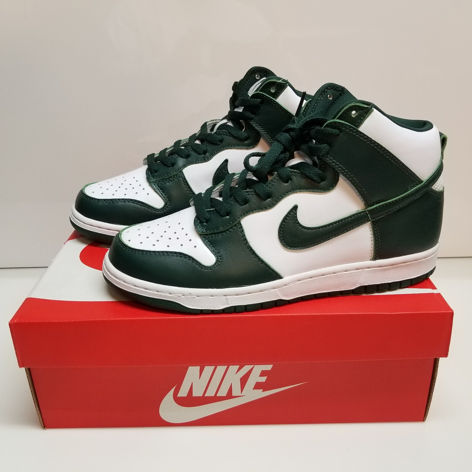 Nike Dunk High SP Spartan Green Size 9 CZ8149-100 New! Deadstock Michigan  State! 194500694828 | eBay