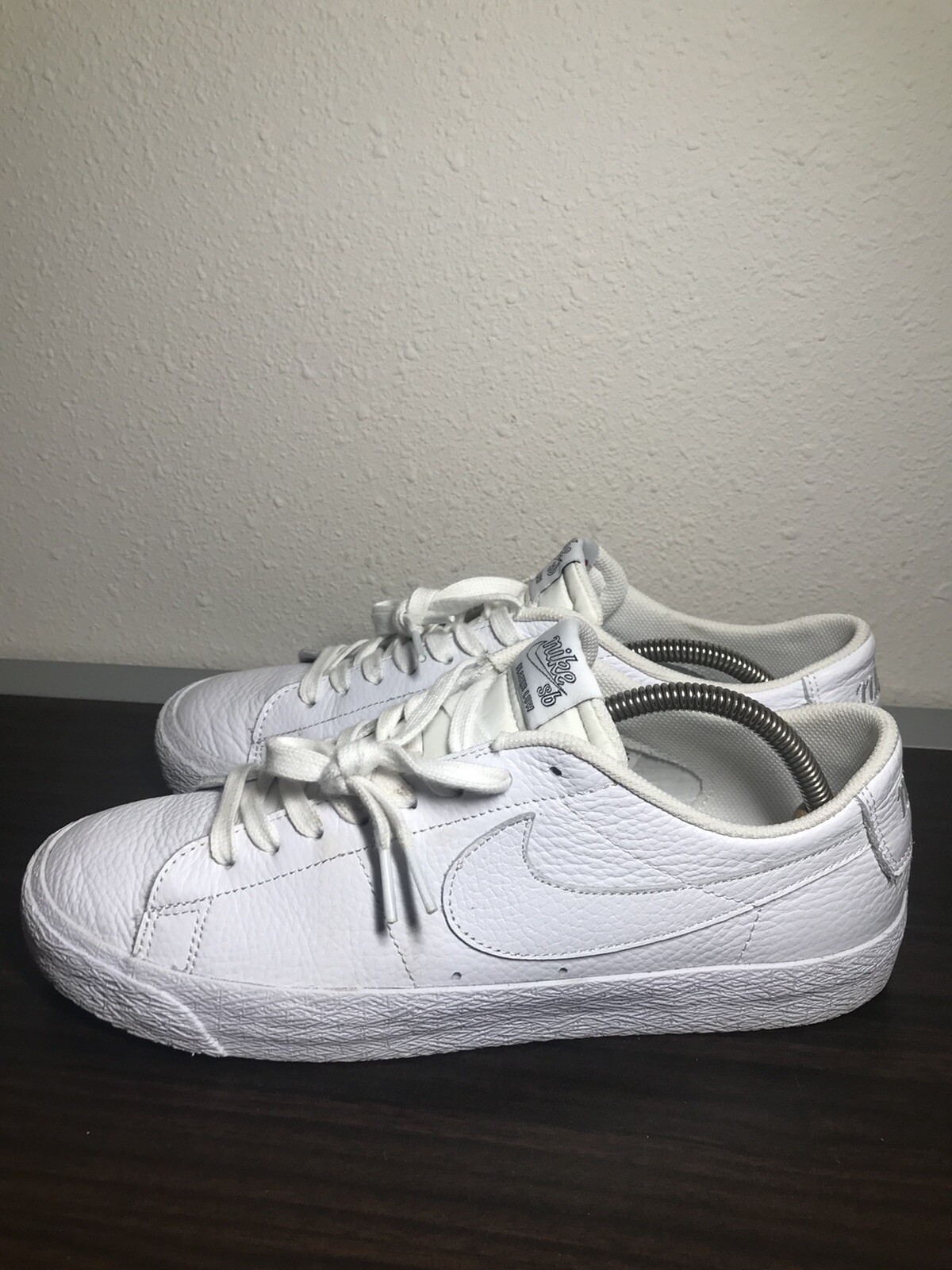 nike sb zoom blazer low nba white