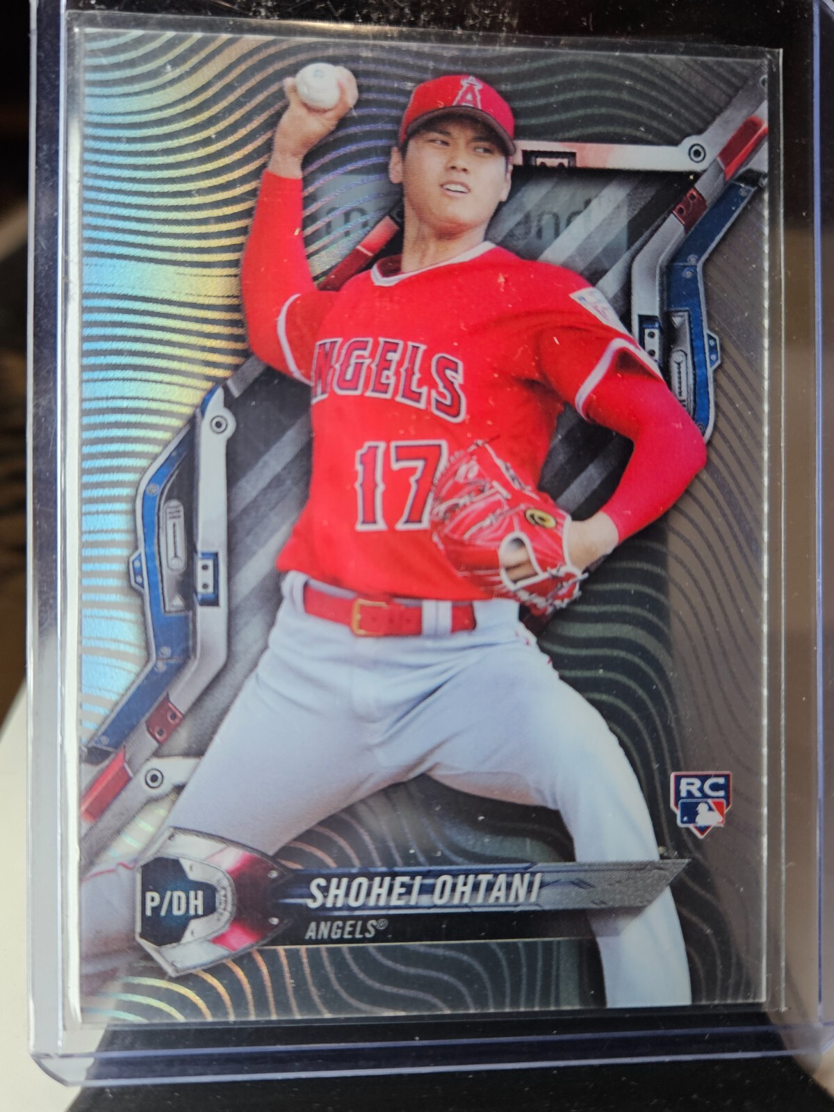 2018 Topps High Tek Shohei Ohtani HT-SO Rookie Card