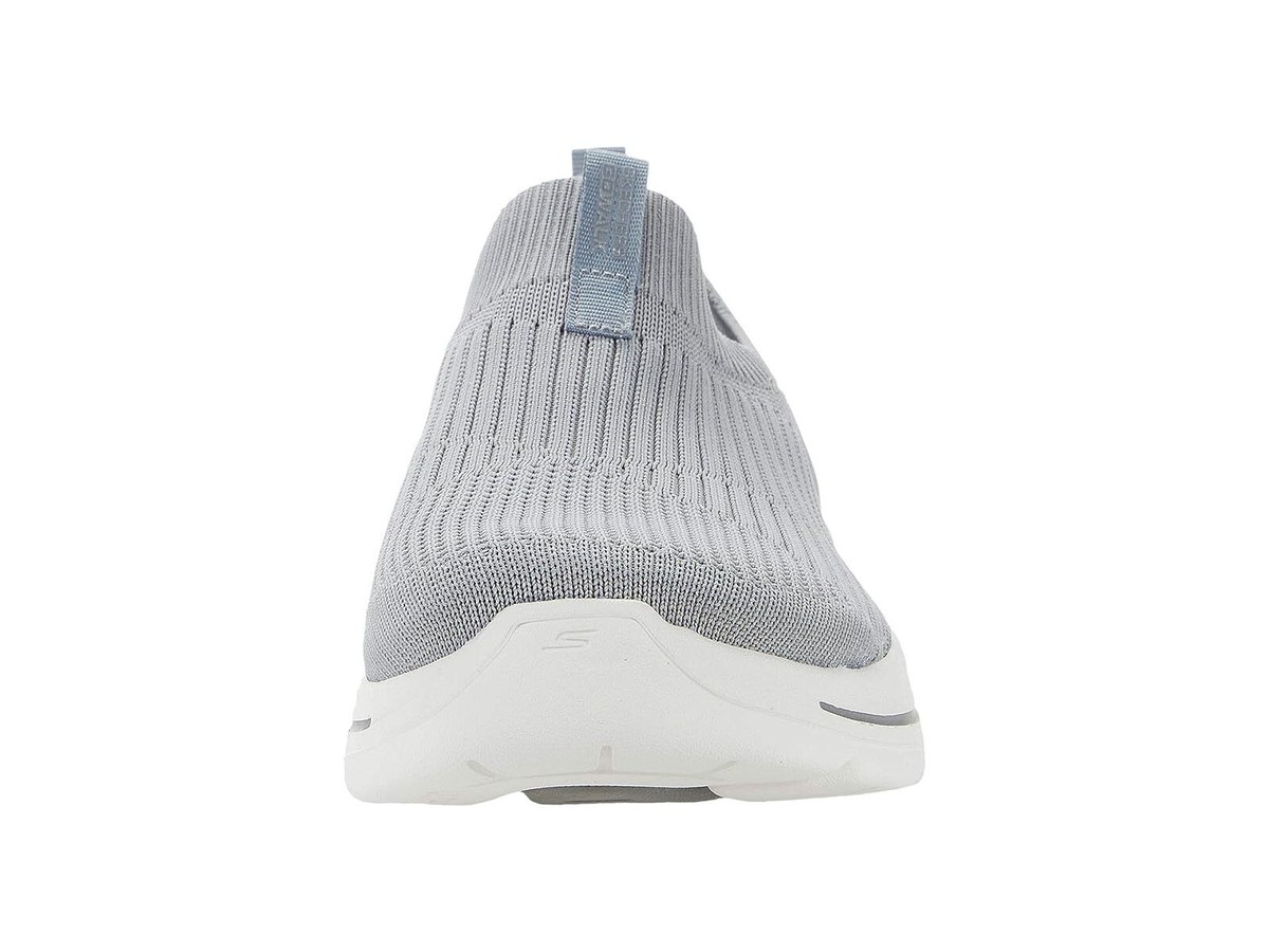 ＳＨＯＷ－ＹＡ Skechers Womens Go Walk Arch Fit 124409 Gray Casual Shoes