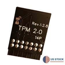 TPM 2.0 Module Trusted Platform For ASUS Windows 11 Motherboard 14 Pin LPC Card
