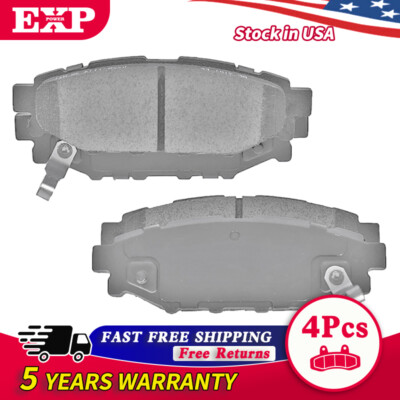 Rear Ceramic Disc Brake Pads Set For Subaru Forester BRZ Impreza Legacy Outback