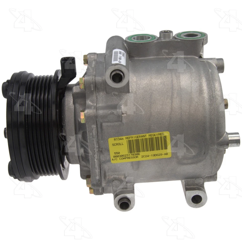For 2003-2005 Lincoln Aviator A/C Compressor 4 Seasons 2004 - Image 4 of 4