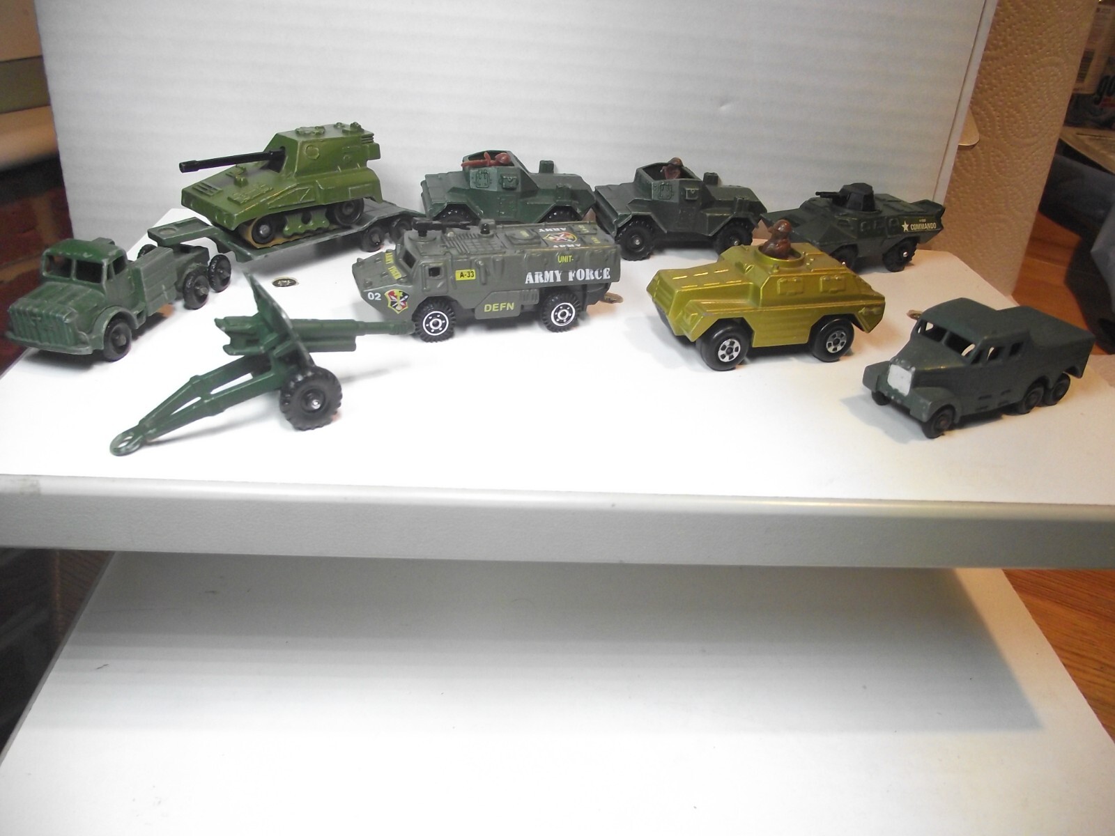 Job Lot of 9 junior Military Models eBay
