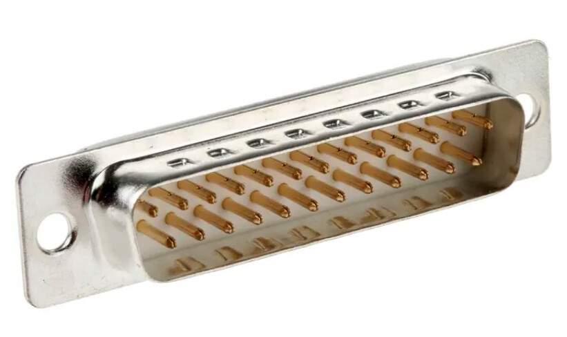 Techly Np Connettore D-SUB 25 Poli Maschio a Saldare