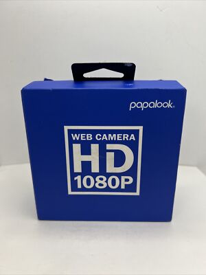 PAPALOOK PA452 Webcam 1080P, HD Web Camera With Microphone