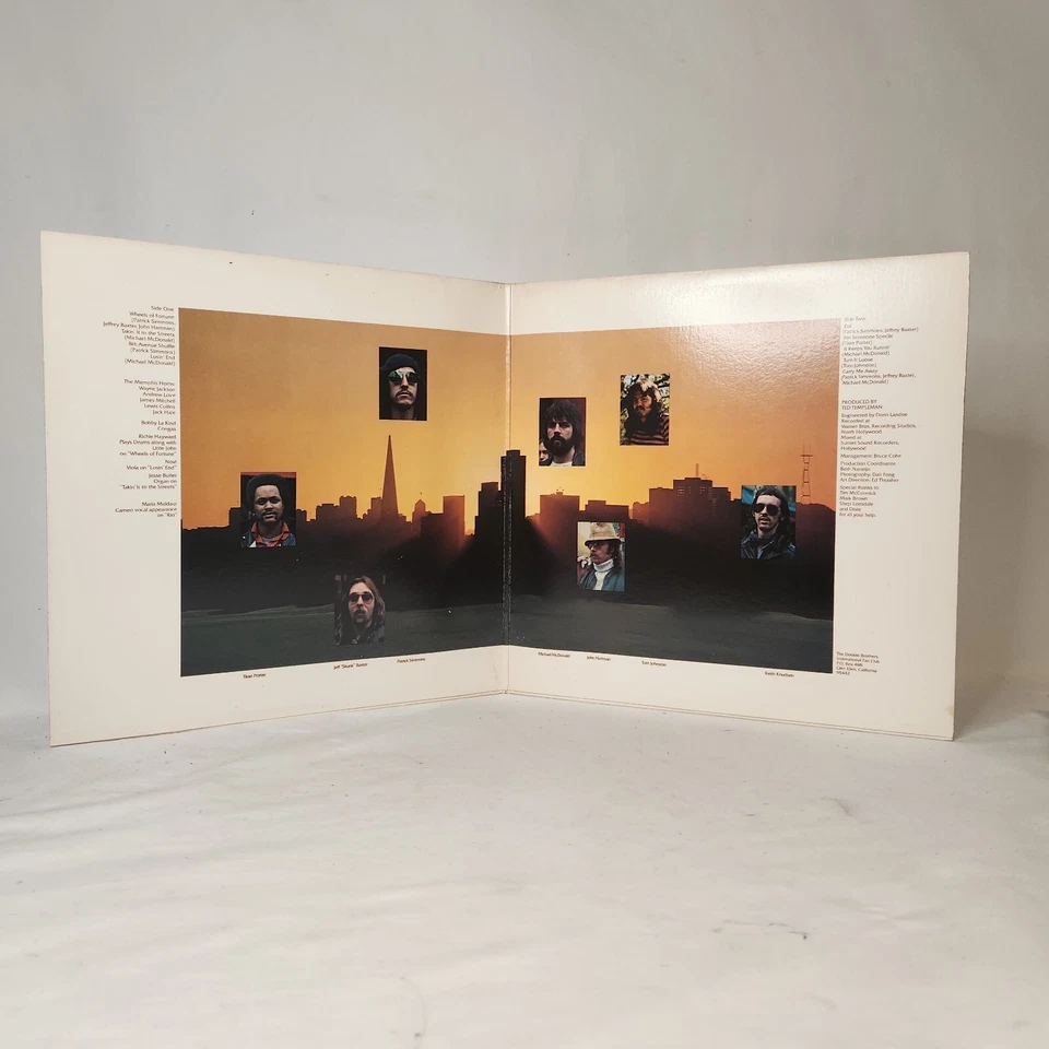 Doobie Brothers Takin' It To The Streets Gatefold 1976 BS 2899 Vinyl 12'' Warner - Image 3 of 4