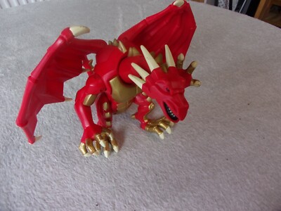 ELC TOWER OF DOOM GROSSER MYTHISCHER KAMPFDRACHE ROT 24cm hoch mit Geräuschen