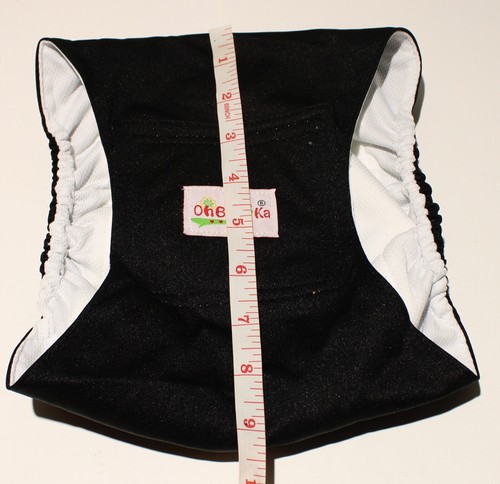 OhBabyKa GRANDE Perro Masculino Banda Vientre Envoltura Lavable Reutilizable Cachorro Anciano - Imagen 4 de 5