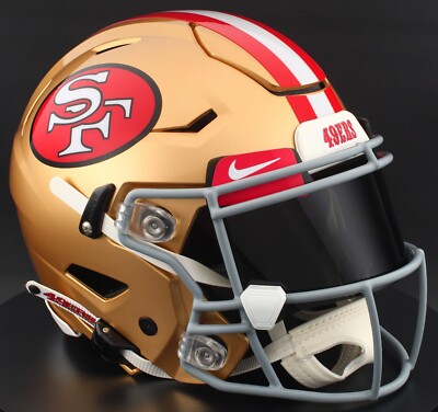 SAN FRANCISCO 49ers NFL Riddell SPEEDFLEX Authentic Gameday Football Helmet