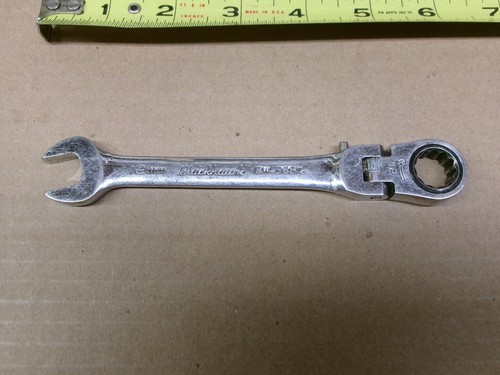 Blackhawk Combination Locking Flex Head Ratcheting Wrench Choose your Size! - Foto 8 di 55