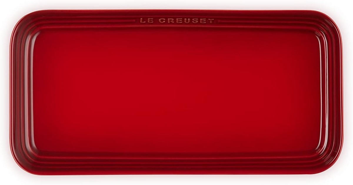 Le Creuset Leger Rectangle Plate 25cm Stoneware Plate 25x13cm from