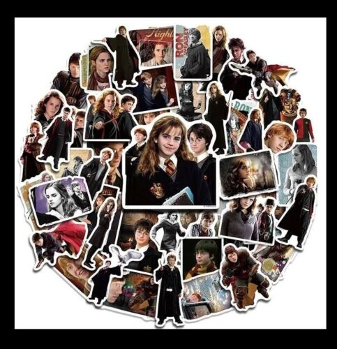 10 PCS Harry Potter Series Characters Harry Ron Hermione Stickers BRAND NEW - Picture 1 of 2