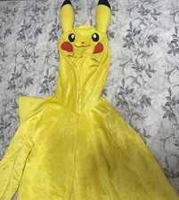 Pok mon Pikachu Halloween Costume Rise Pajama 5 Feets Heigh 11 Years And Up Xs