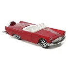 Vintage Mattel 1957 Ford Thunderbird 1988 Matchbox Die Cast Car Convertible Red