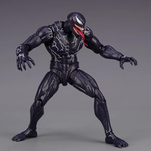 Nuovo SHF Marvel Venom Let There Be Carnage 2° Ver. Action Figure Box Giocattoli Regali - Foto 11 di 21