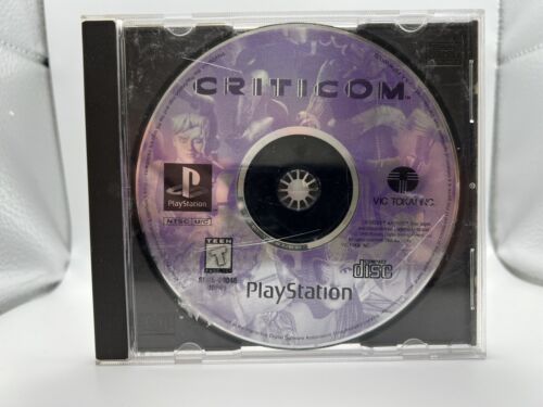 Sony PlayStation 1 PS1 Criticom Disc Only TESTED - Imagen 1 de 3