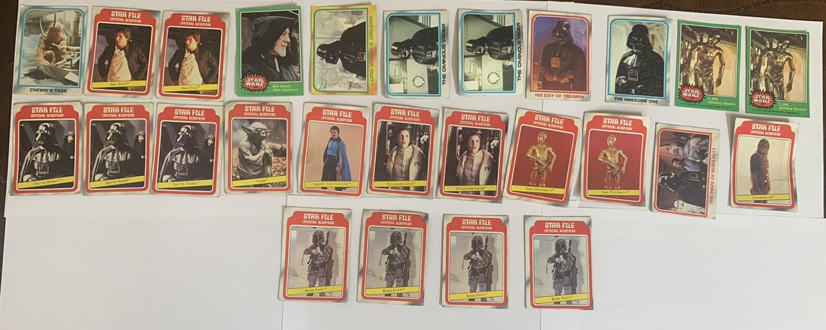 1977年製!STAR WARSカード·8枚セット③ 1977 topps Star Wars (Yellow) Series 3 - Pick Your Card | eBay